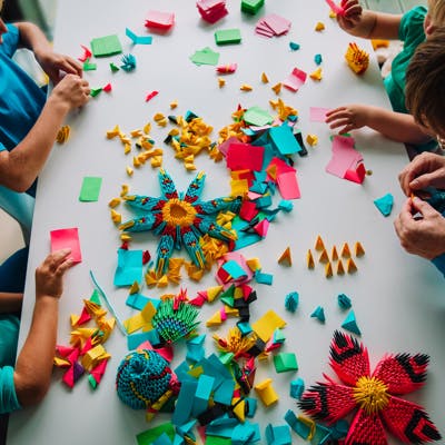 Crafts for Kids: Marbled Milk Paper – Primrose Schools