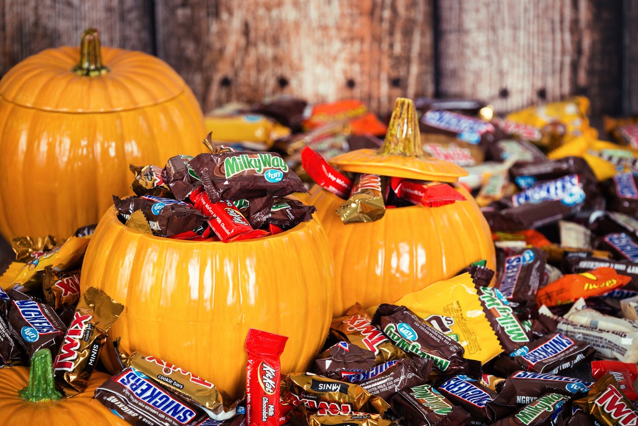 How many pieces of Halloween candy should you allow your kids to eat